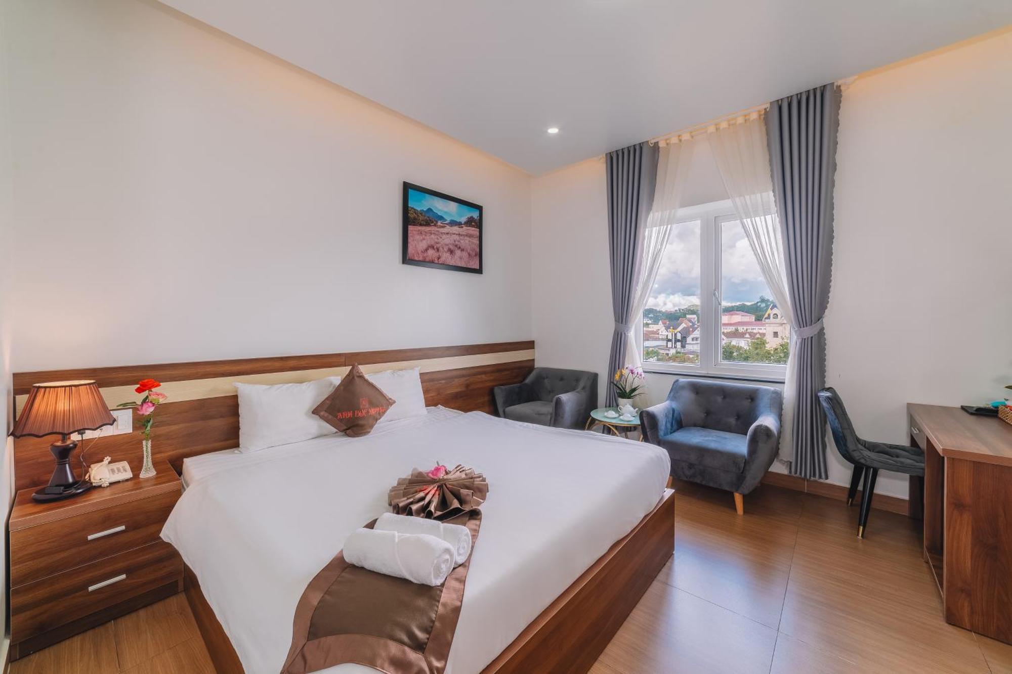 Anh Duc Hotel Da Lat City Bagian luar foto